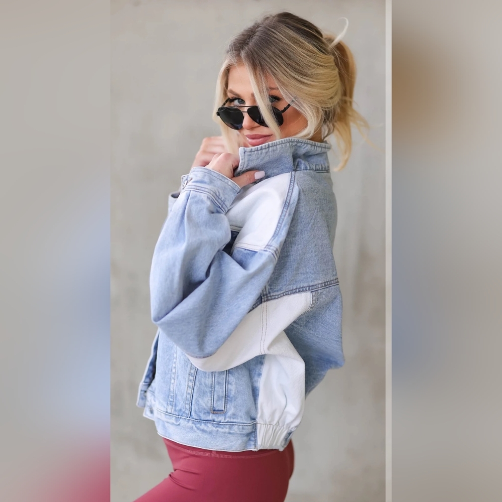 NWT Retro Women's Denim Jacket